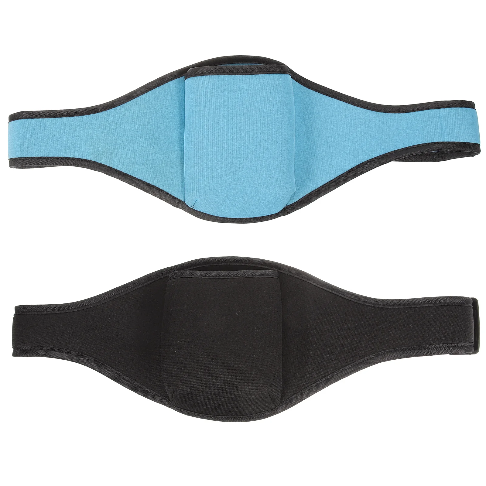 

2Pcs Mic Waist Belt Adjustable Polyester Holder Bag Portable Workout Microphone Carrier Fitness Storage Pouch Fitness Mic Belt