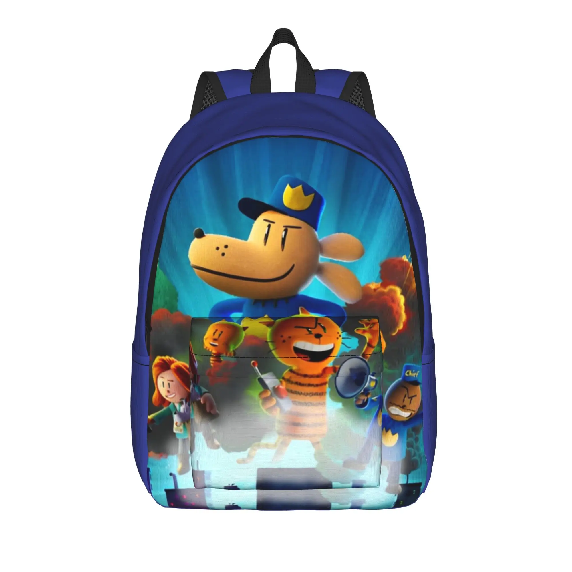 Dogmans  Movie Comic Backpack for Men Women Cool Student Work Daypack Cartoon Animals Laptop Shoulder Bag Outdoor