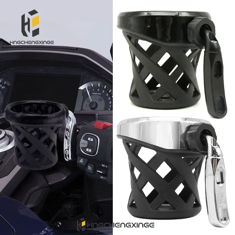 

Goldwing GL1800 Motorcycle Handlebar Cup Holder Drink Mounted For Honda Gold wing GL 1800 Trike 2001-2017 F6B 2013 14 15 16 2017