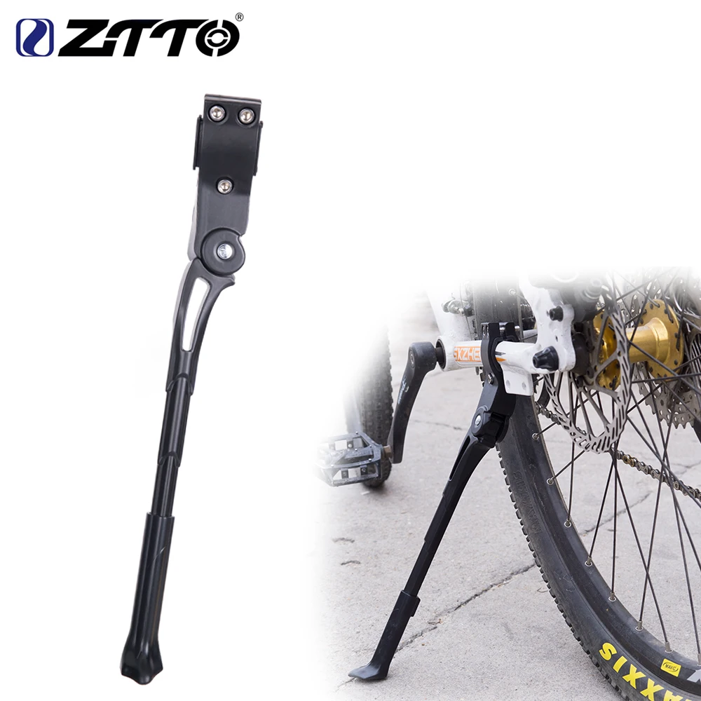 

ZTTO Lightweight Mountain Bike Bicycle Adjustable Kickstand 26 27.5 29 Road 700c Bike Parking Kick Stand Side Rear Rack