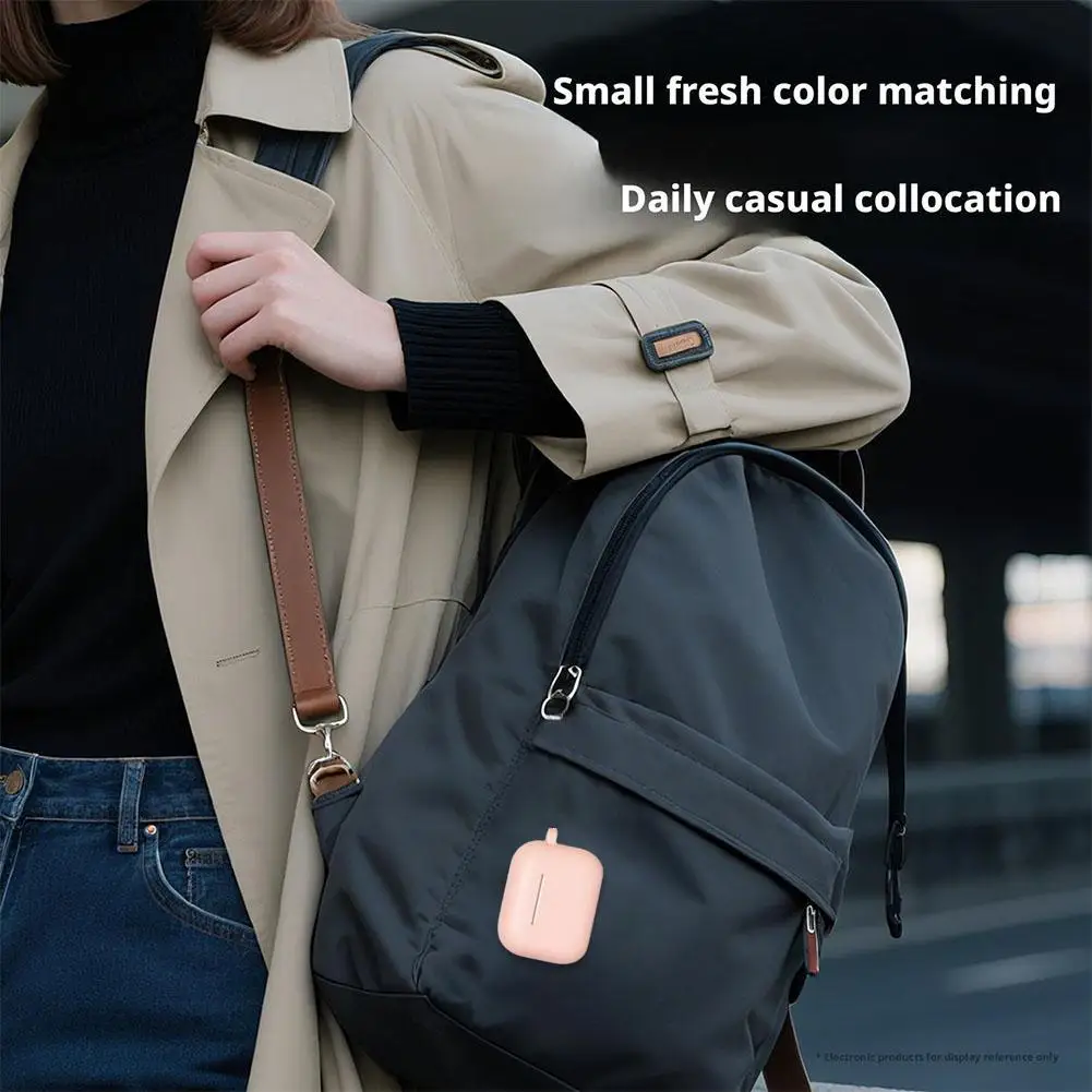 Apple AirPods Pro 3 실리콘 이어폰 보호 케이스 무선 블루투스 이어폰 보호 케이스(에어 P Q5O5용 끈 포함)