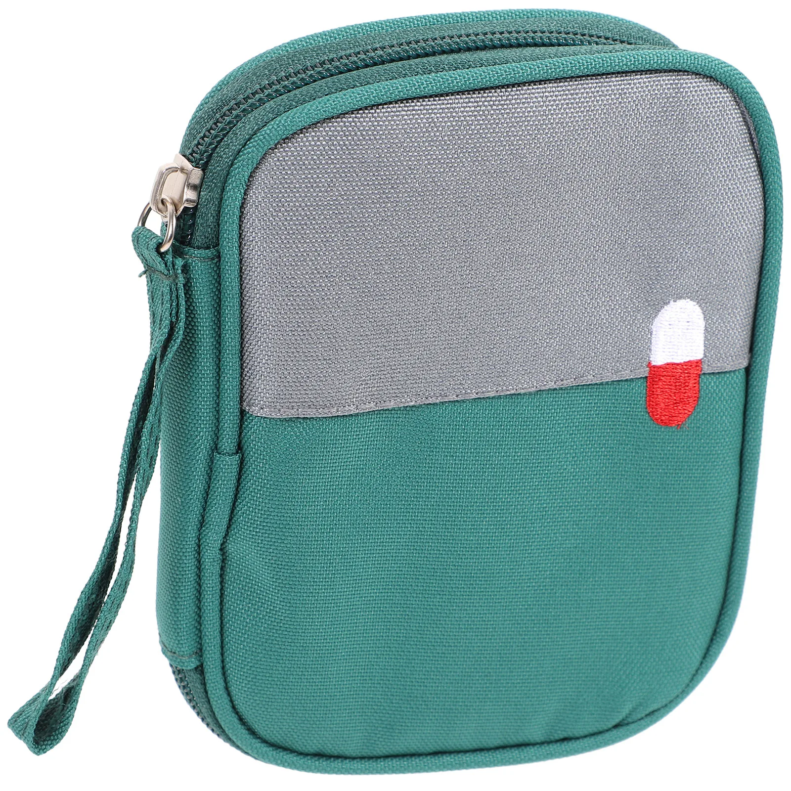 

Portable Medicine Bag Oxford Cloth Wear Resistant Tear Resistant Travel Business Flights School Hiking Camping Leisure Fitness