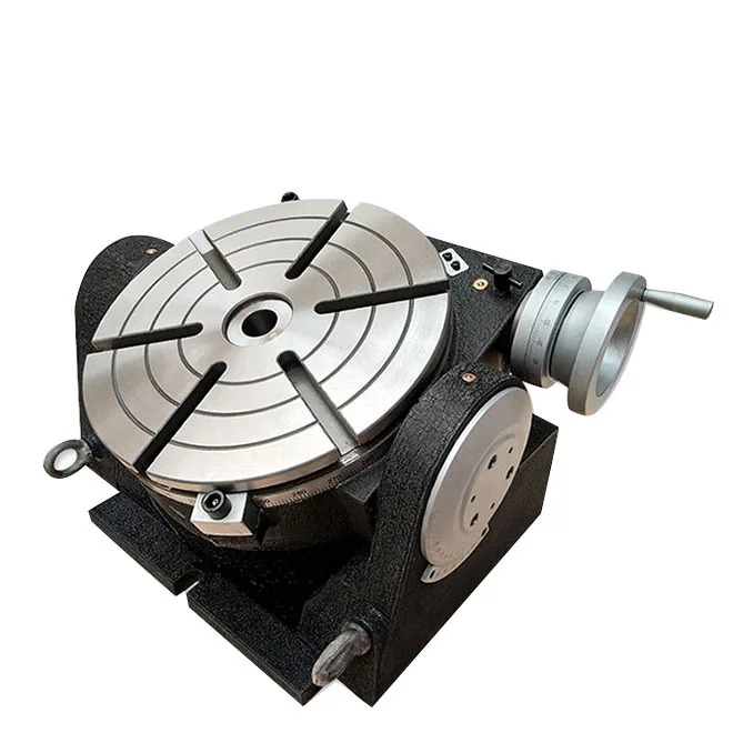 

Universal Tilting Rotary Table TSK320 Tilting Rotary Table/lathe Machine Motor Alloy Steel Hot Product 2019 Silver