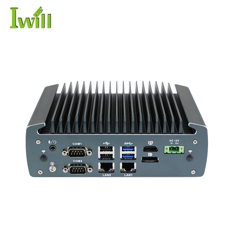 

Fanless industrial pc J6412 with GPIO 3*In-tel 2.5G LAN ports system embedded pc