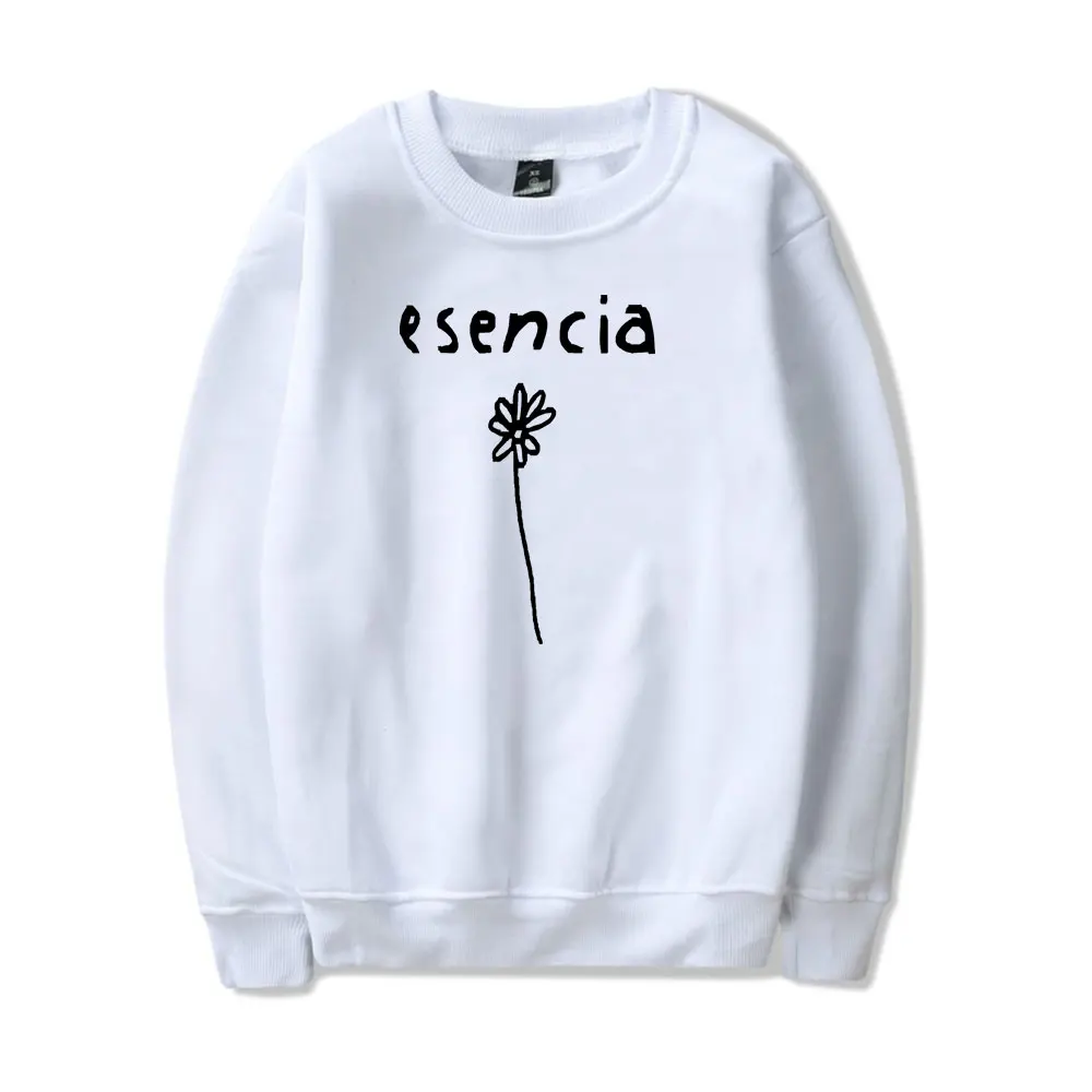 Humbe esensia baju Pullover Pria Wanita, baju Pullover modis lengan panjang kerah Crewneck