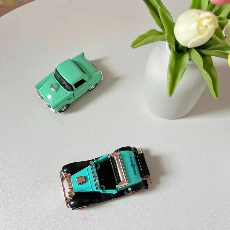 1:36 Mini-Kevers Legering Schattig Automodel Diecast Metalen Speelgoedvoertuigen Automodel Simulatiegeluid En Lichtcollectie Kindercadeau