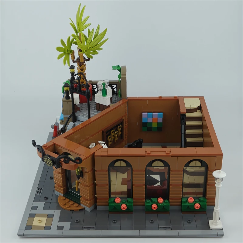 

High Quality Building Block City House Corner Hotel Model 3066Pcs Bricks Assembly 10297 Educational Christmas Toy Birthday Gifts