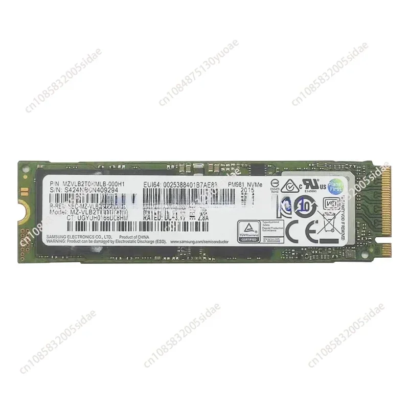 PM981 2T.2 2280 NVME Desktop Laptop SSD Solid State Drive