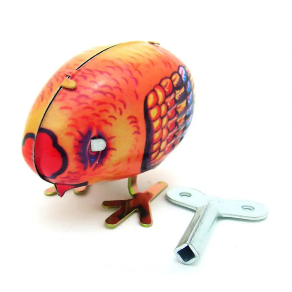 Juguete interactivo sin batería para niño y niña, juguete bonito e interesante de arranque de pollo, sin batería, 1 unidad