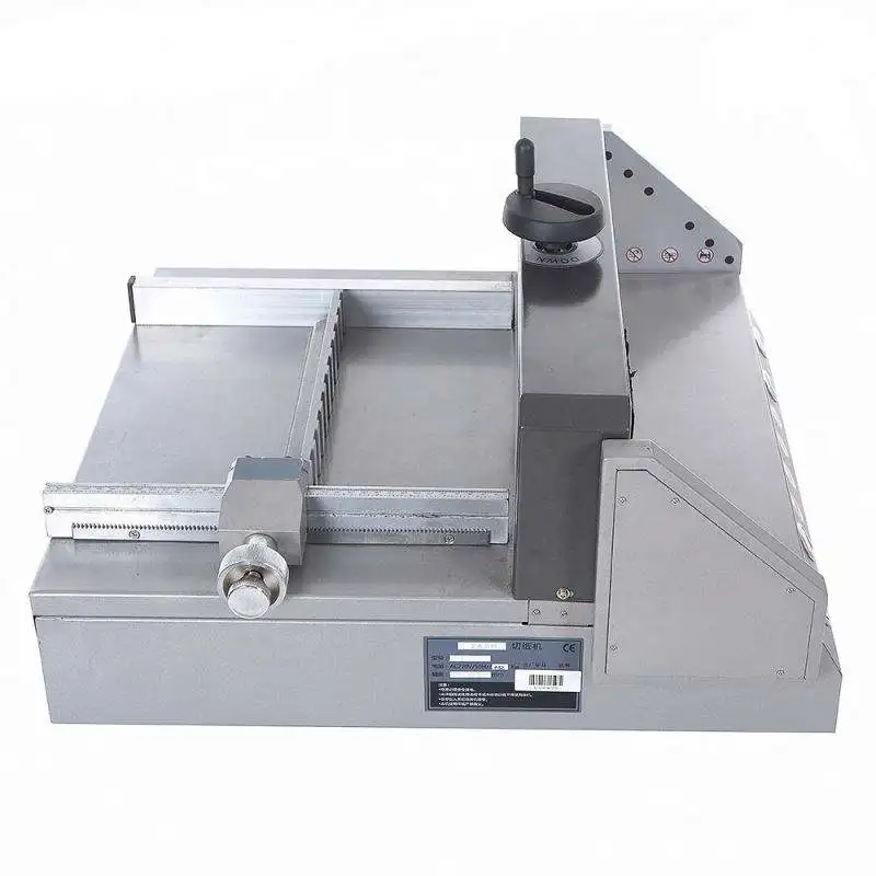 Electric Paper Cutter Clamping And Pushing Machine Desktop Electric Guillotine Small Paper Cutter Electric Paper Cutting Machine