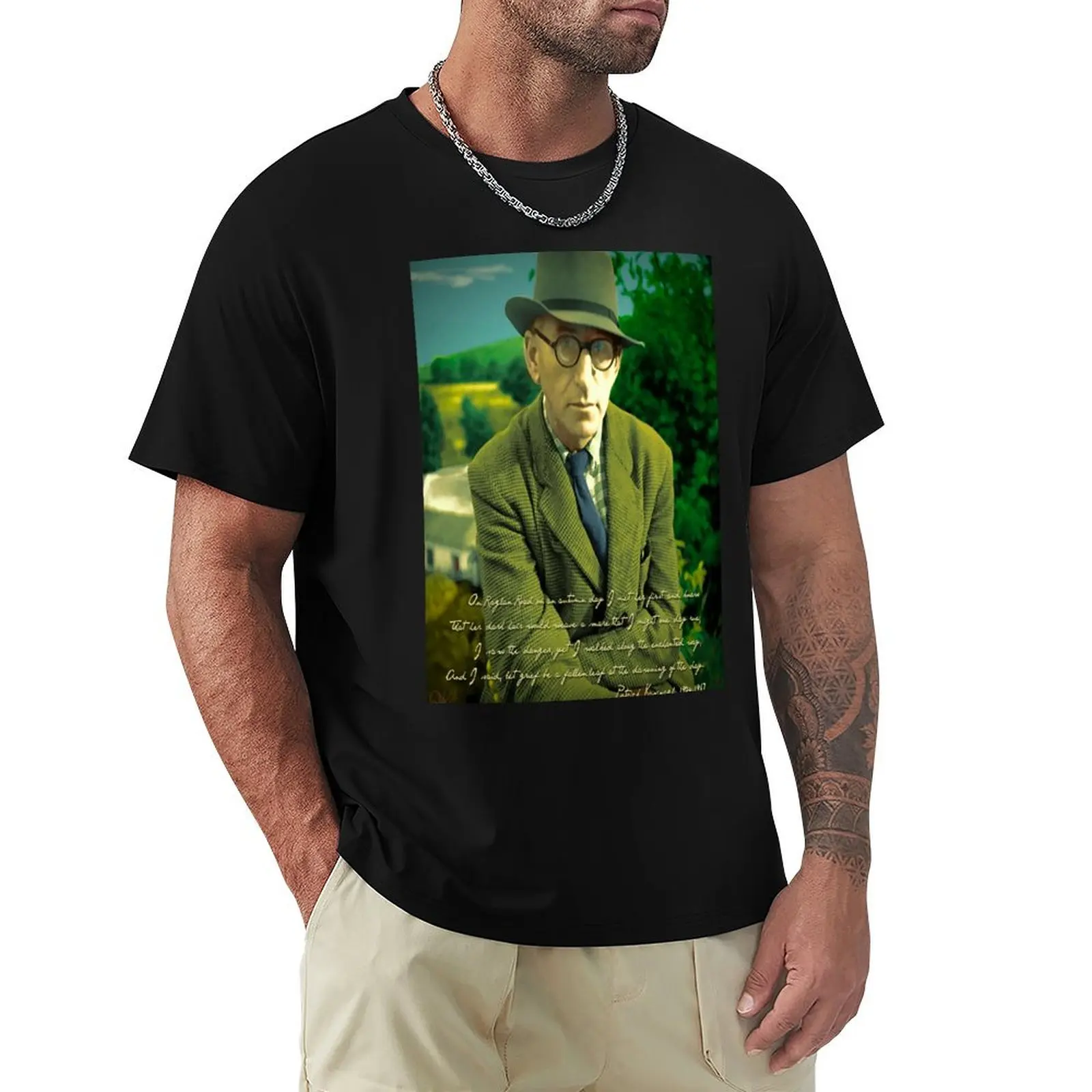 Patrick Kavanagh T-Shirt Comfortable Work Wear Tee