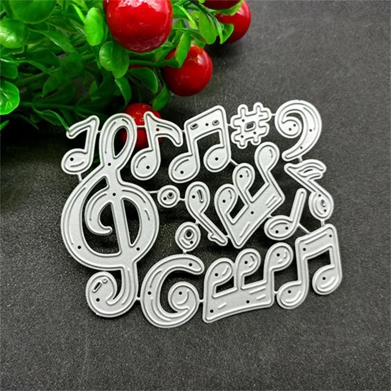 Crazyclown Musical Notes Metal Cutting Dies Stencils For DIY Scrapbooking Decorative Embossing Handcraft Die Cutting Template