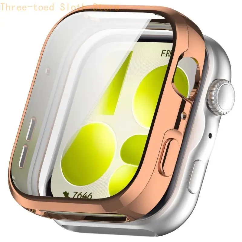 TPU Case for Watch Fit 5 Smartwatch Bumper Cover Full Protections E74A