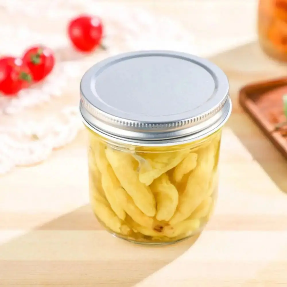 200/250/300/400/500/650ML Glass Sealed Jar Large Capacity Clear Fruit Jam Nuts Grain Cereal Seasoning Tea Leaf Container Box