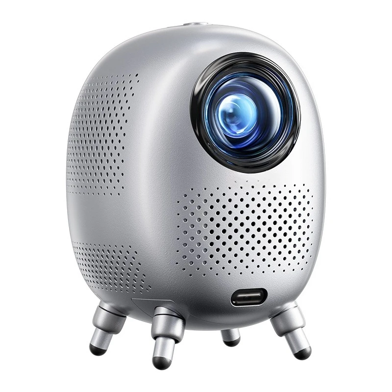超高画質ホームプロジェクター、寝室リビングルーム投影、屋外デコードスクリーン目の保護投影