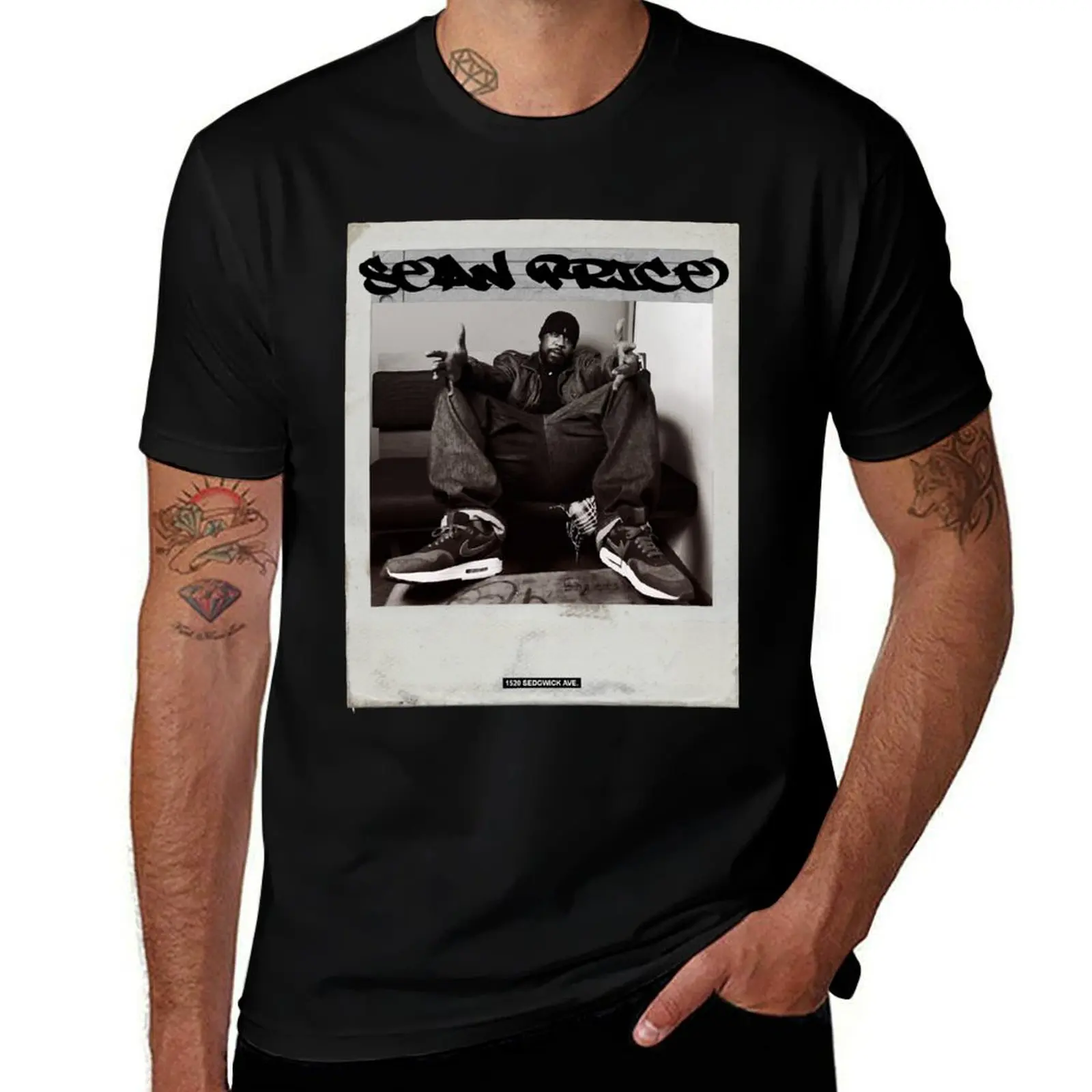 

SEAN PRICE T-Shirt Classic Print Short Sleeve Shirt