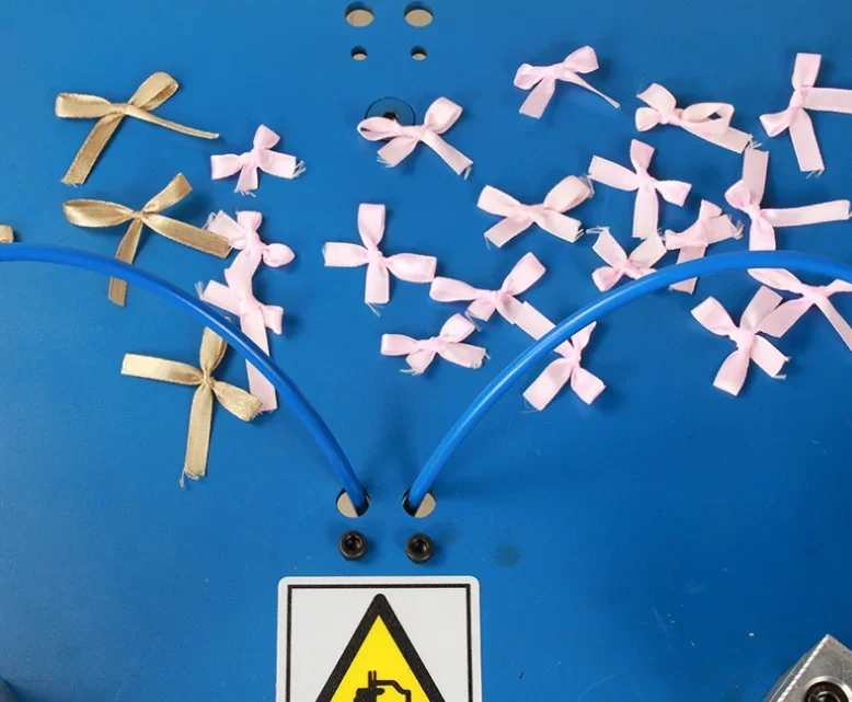 Popular gift decoration florist polypropylene ribbon Bowknot Making Machine