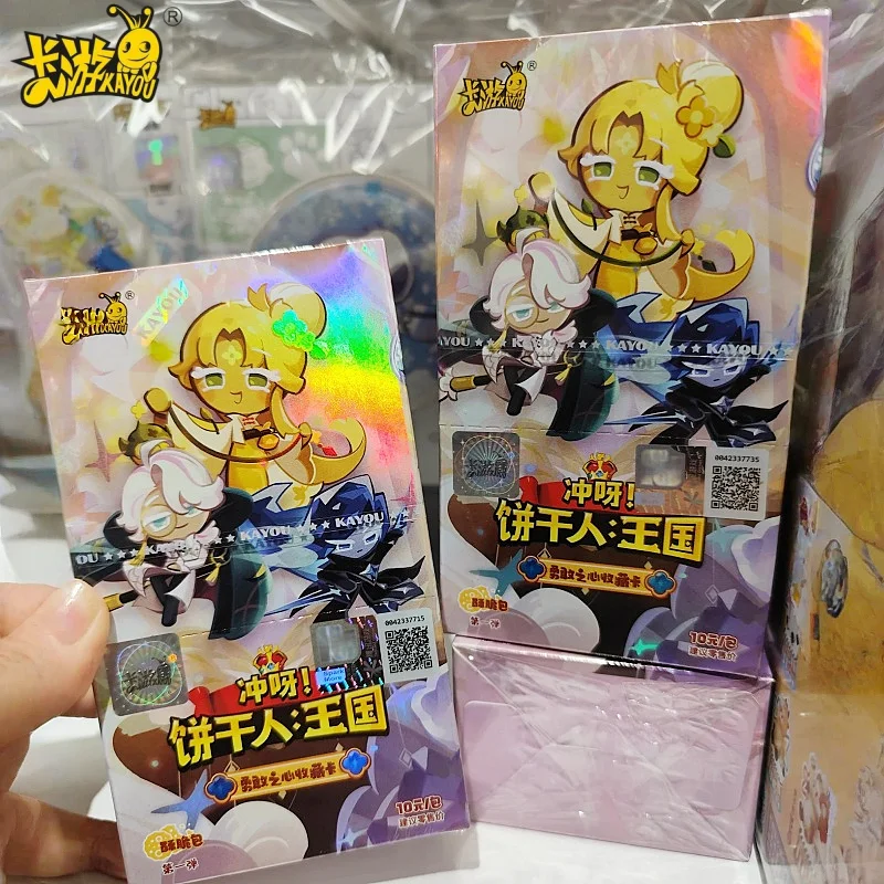 

KAYOU Cookie Run: карты королевств - Braveheart Chapter Crispy Pack Коллекция аниме для игр и приключений