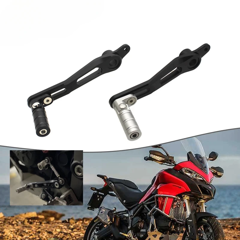 

Adjustable Folding Gear Shift Lever Accessory for Ducati Multistrada 1200 Enduro 950 2011-2018 Multistrada950 2017 2018