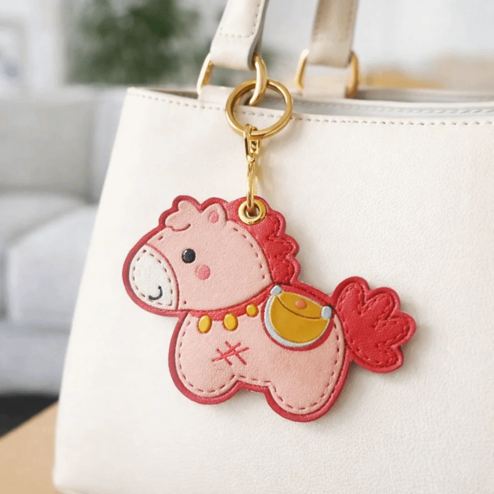 Cartoon Horse Keych…