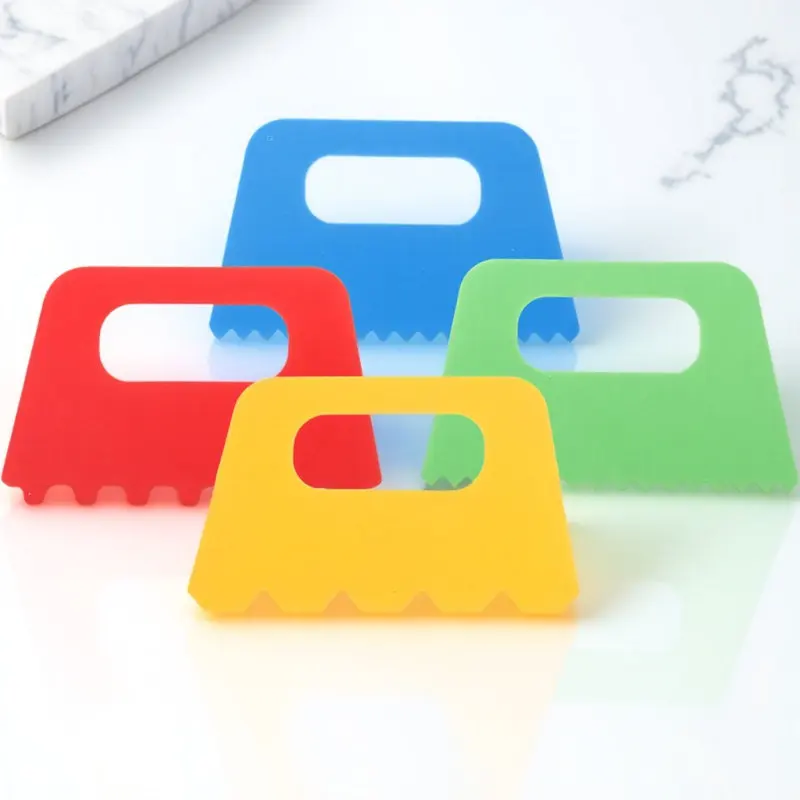 

Набор из 4 прочных кистей-скребков для детского творчества с эргономичными ручками, инструменты для рисования и поделок своими руками