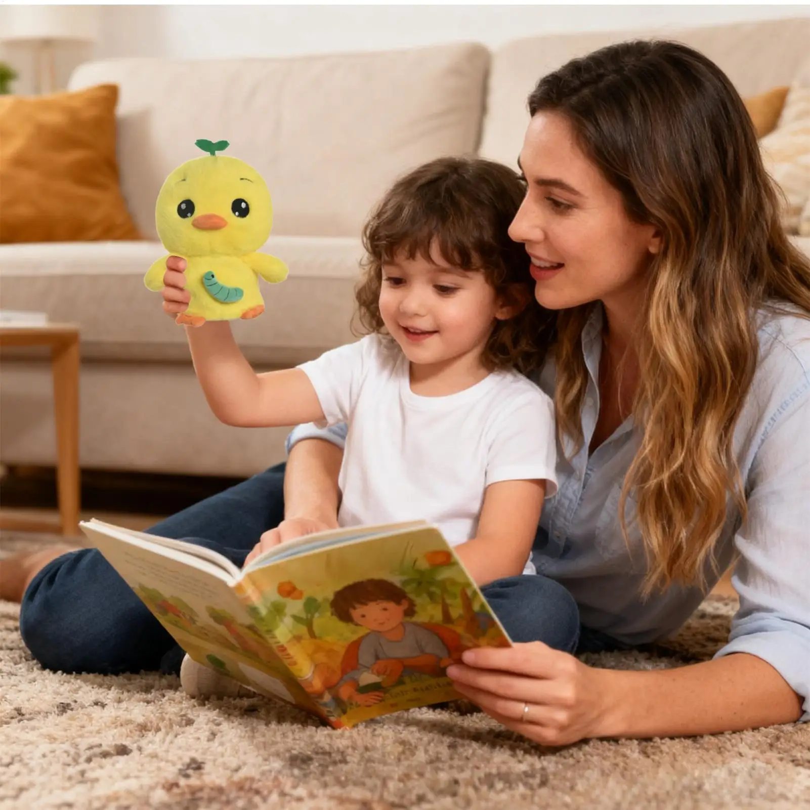 Giocattoli elettronici Bambola animale robotica parlante divertente illuminata elettronica con suono leggero per la camera da letto interna della casa delle ragazze dei ragazzi