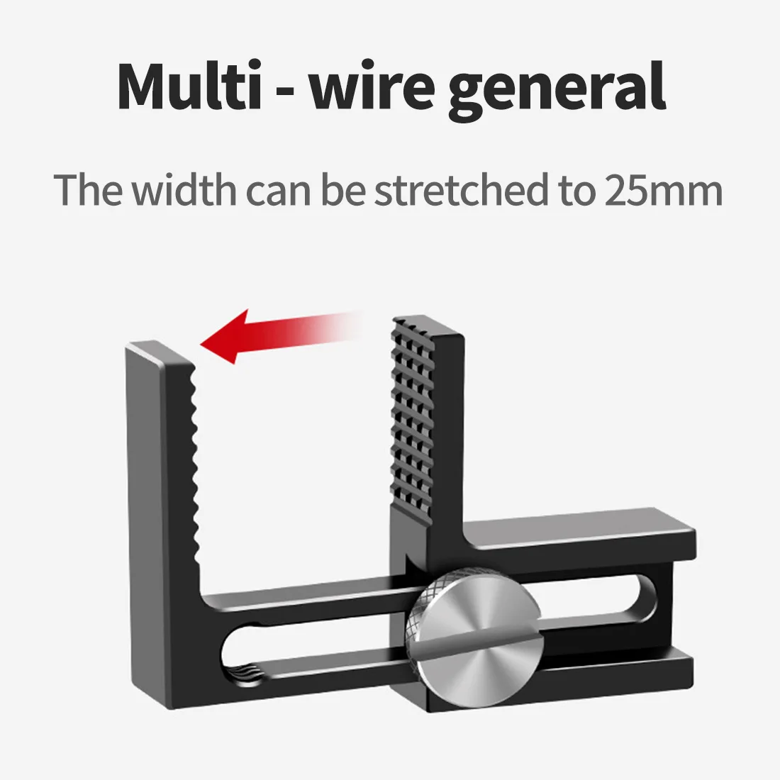 HDMI-kompatible Kabel klemme für Sony A72 A73 Käfig Rig Platte verstellbare Draht clip Organizer Halterung 1/4 "Schrauben Kamera Zubehör – Detail 11