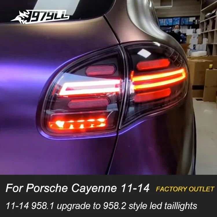[1979ll] Auto-Rückleuchten 2012 2011 2013 958.1 Rücklicht-Upgrade auf 2017 958.2 LED-Rücklichter für Porsche Cayenne 958
