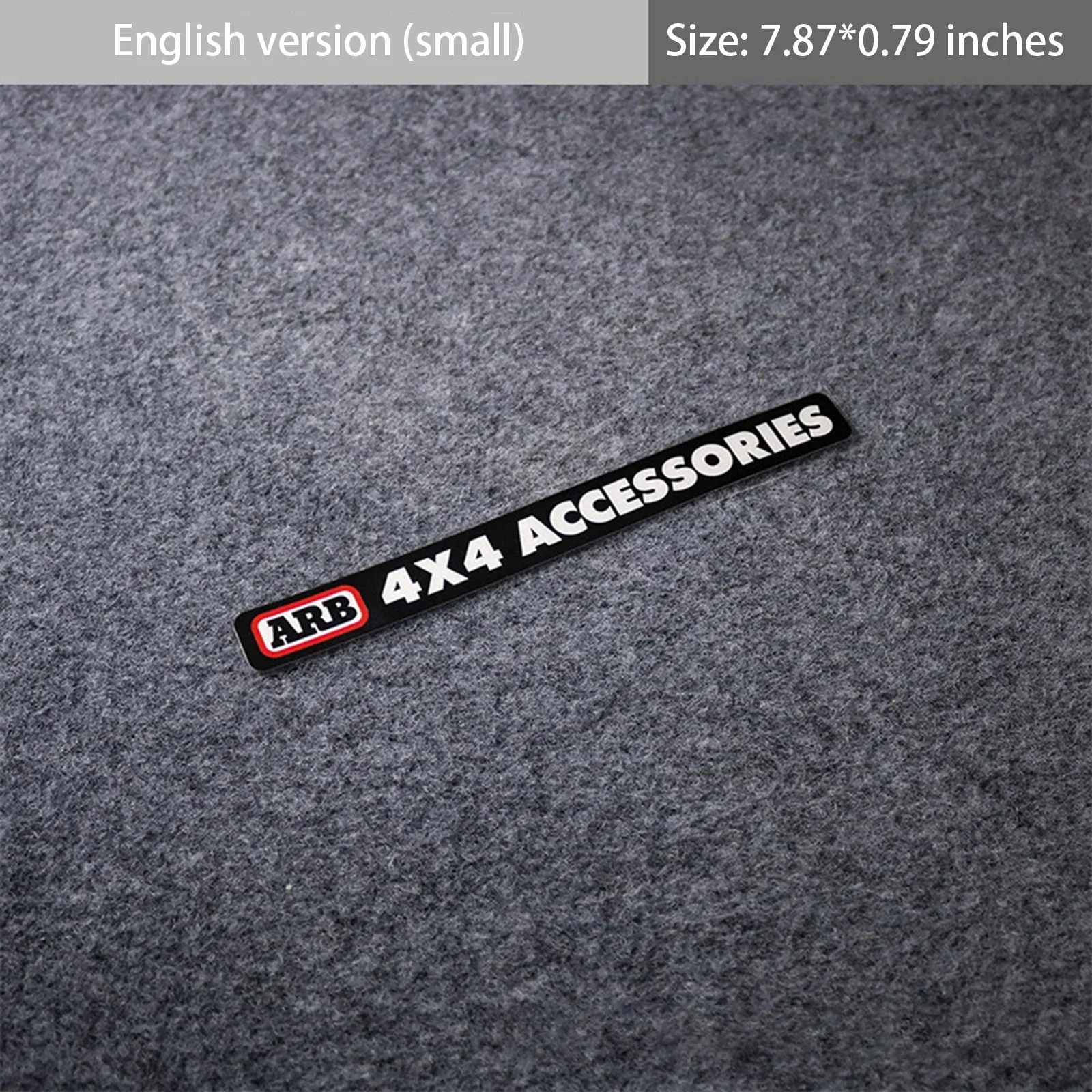 Car Styling Vinyl Stickers waterproof stickers For ARB 4x4 Off-road Differential Lock Bumper Warning