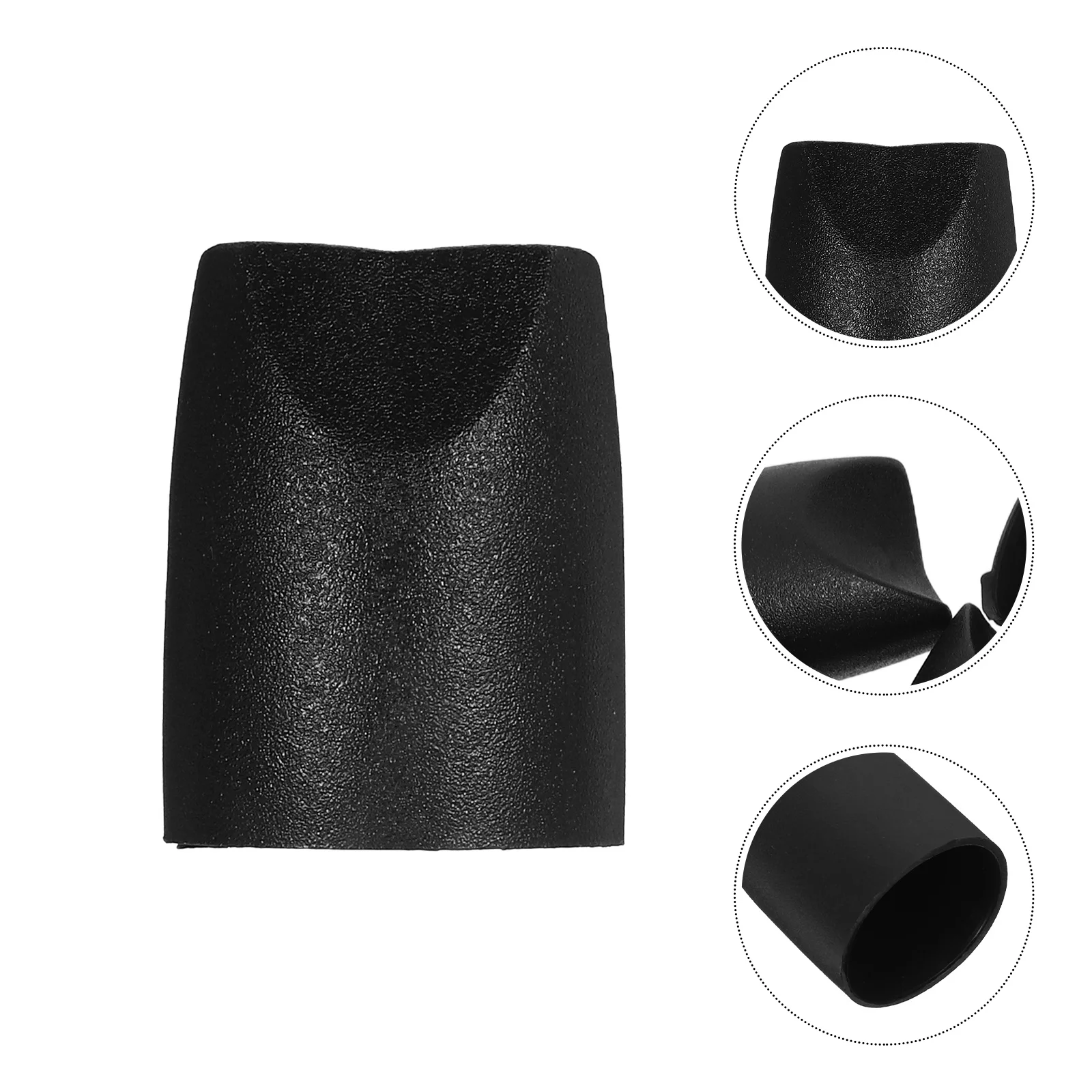 

12pcs Folding Chair Leg Caps Heavy Duty V-Shaped Stability Plugs For Metal Padded Chairs Replacement Foot Caps Furniture Legs