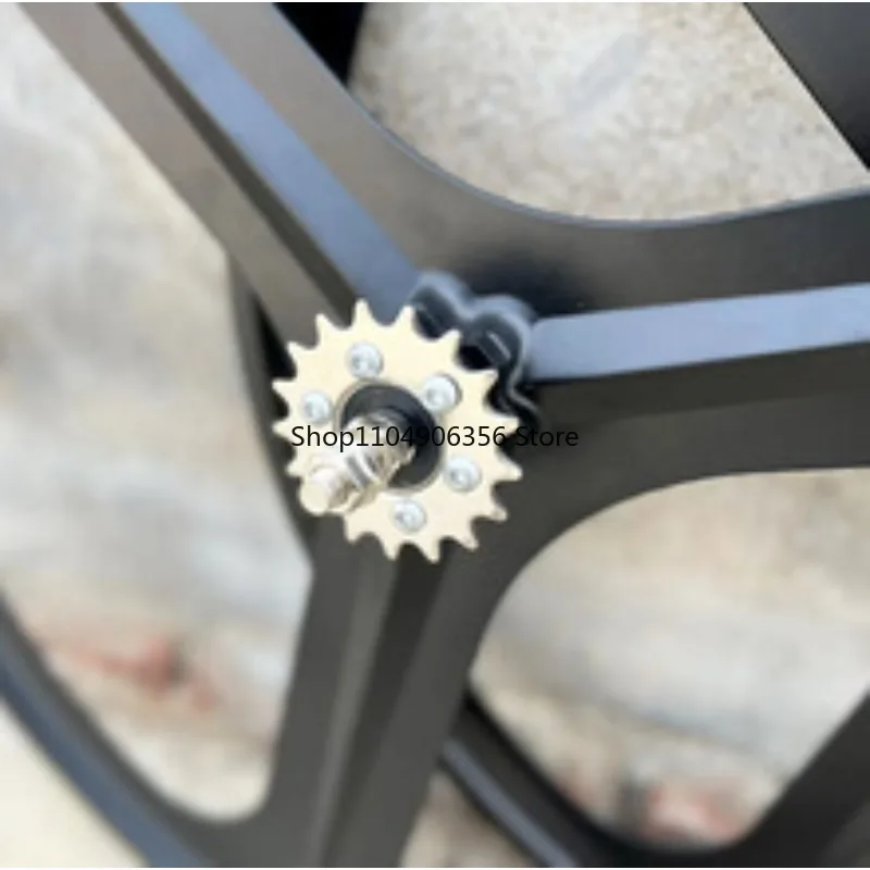for 700C bicycle accessories, non-slip teeth, integrated bicycle wheel group, front and rear components