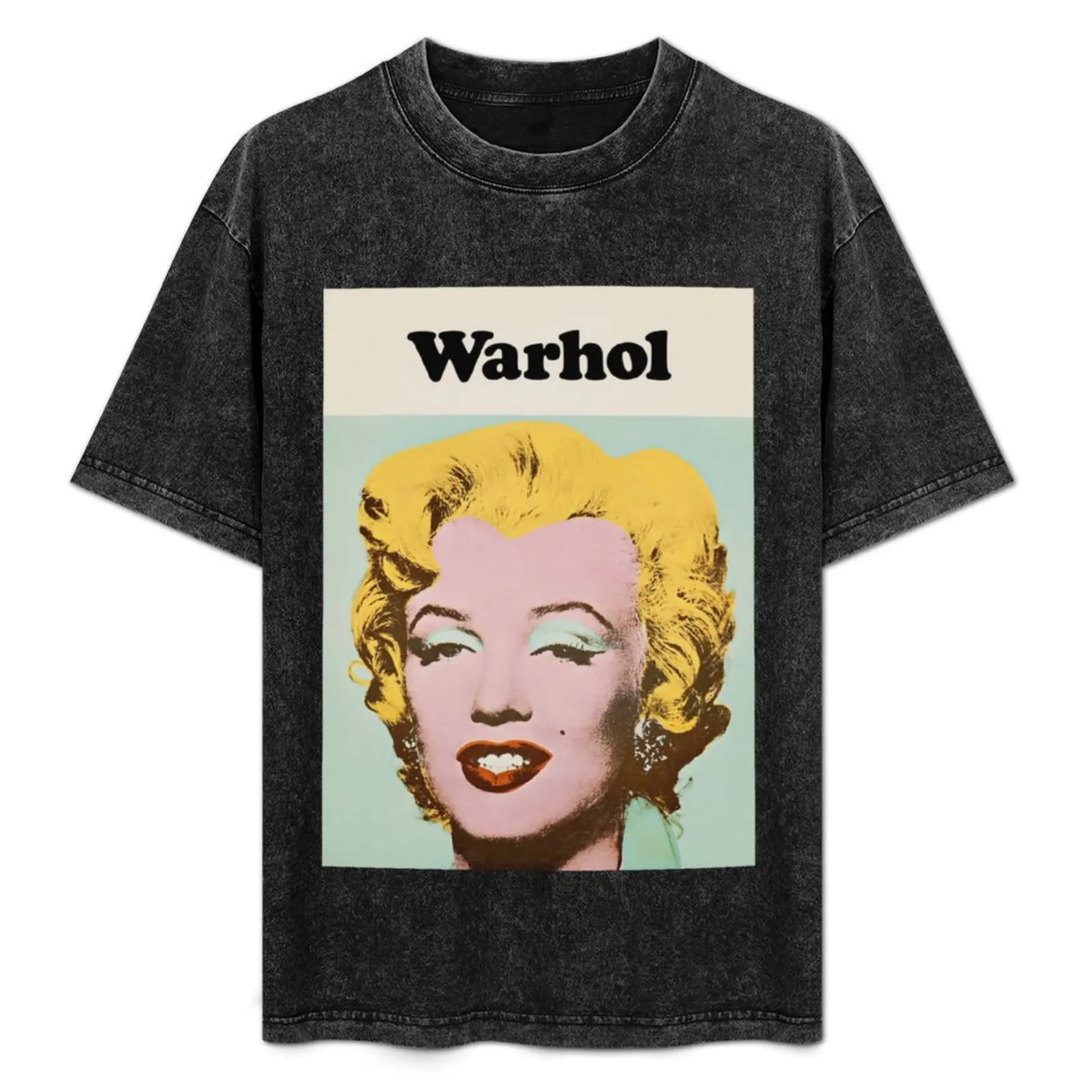

Andy Warhol Exhibition poster 1971 T-Shirt cotton t shirts man 100% funny t shirts man T-Shirt