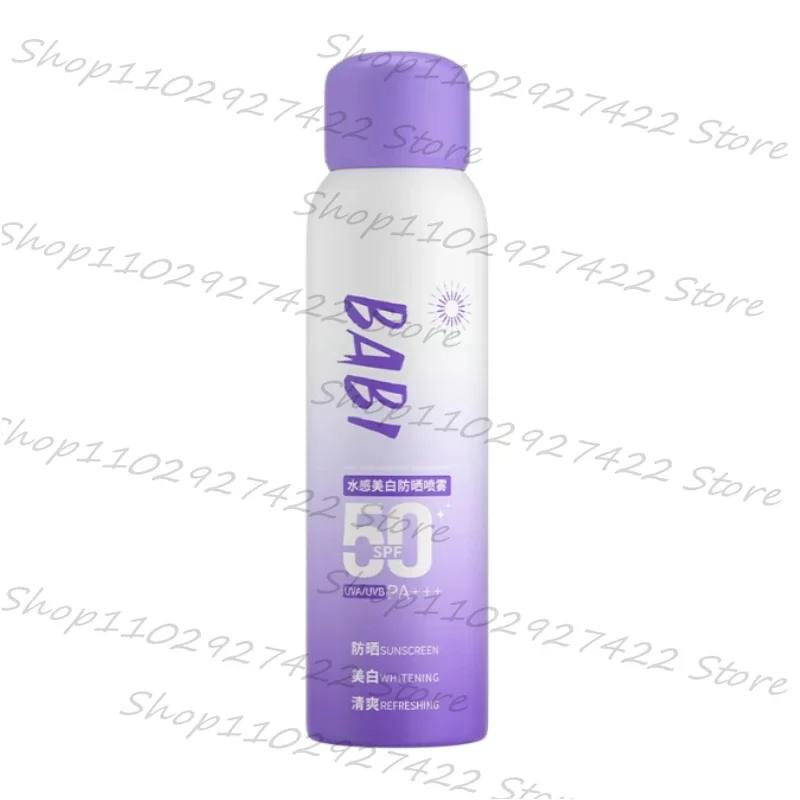 50SPF Barbie Sonnenschutzspray, starke UV-Barriere, erfrischend, antihaftbeschichtet, wasserdicht, für den Körper, universell, 150 ml