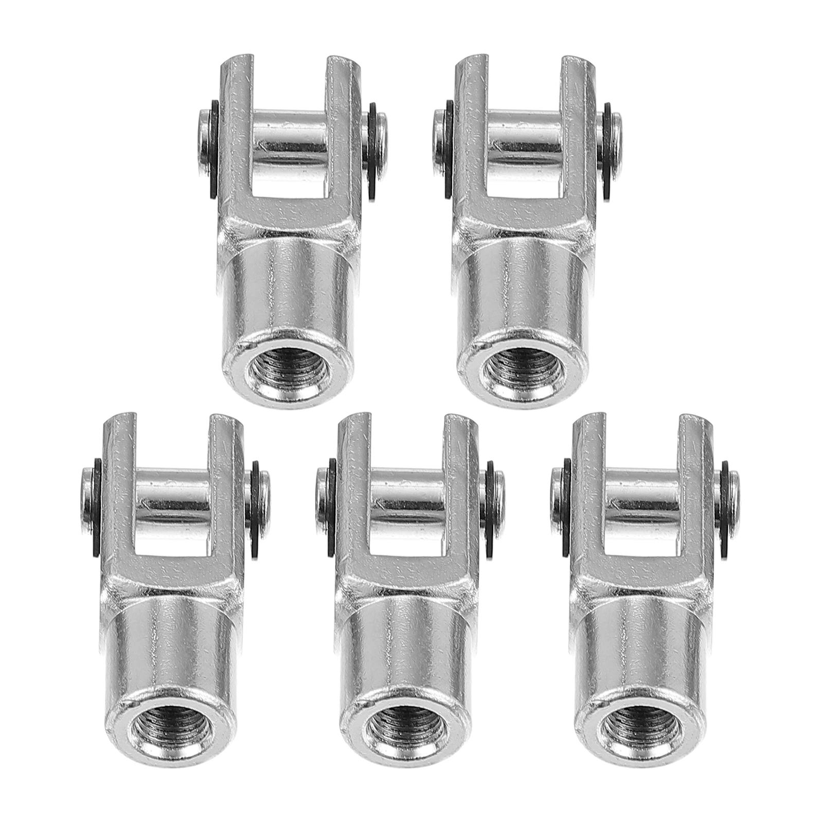 

5 pcs Y Joint Connector Thread Push in Joints Cylinder Clevis Industrial Quick Fittings Air Cylinder Gas Adapter for Pneumatic