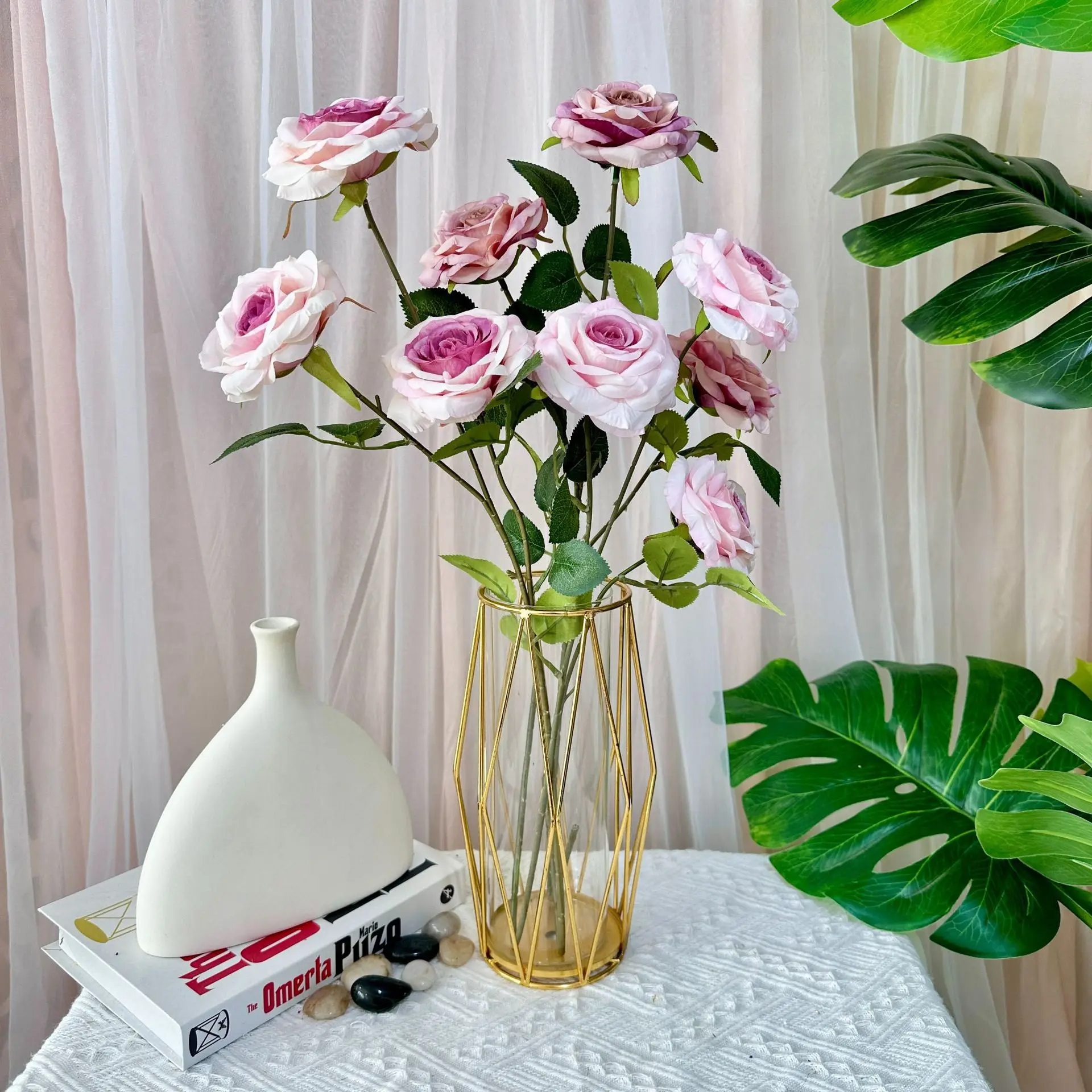 ดอกกุหลาบเพชร 3 หัวที่เหมือนจร - Dried Flower Bulk บทวิจารณ์และราคา