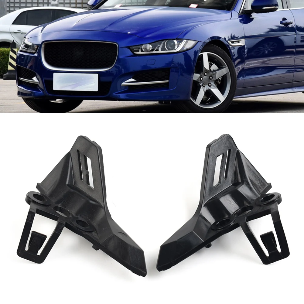 2 Pcs Car Front Bumper Support Mount Holder Bracket For Jaguar XE 2016 2017 2018 2019 2020