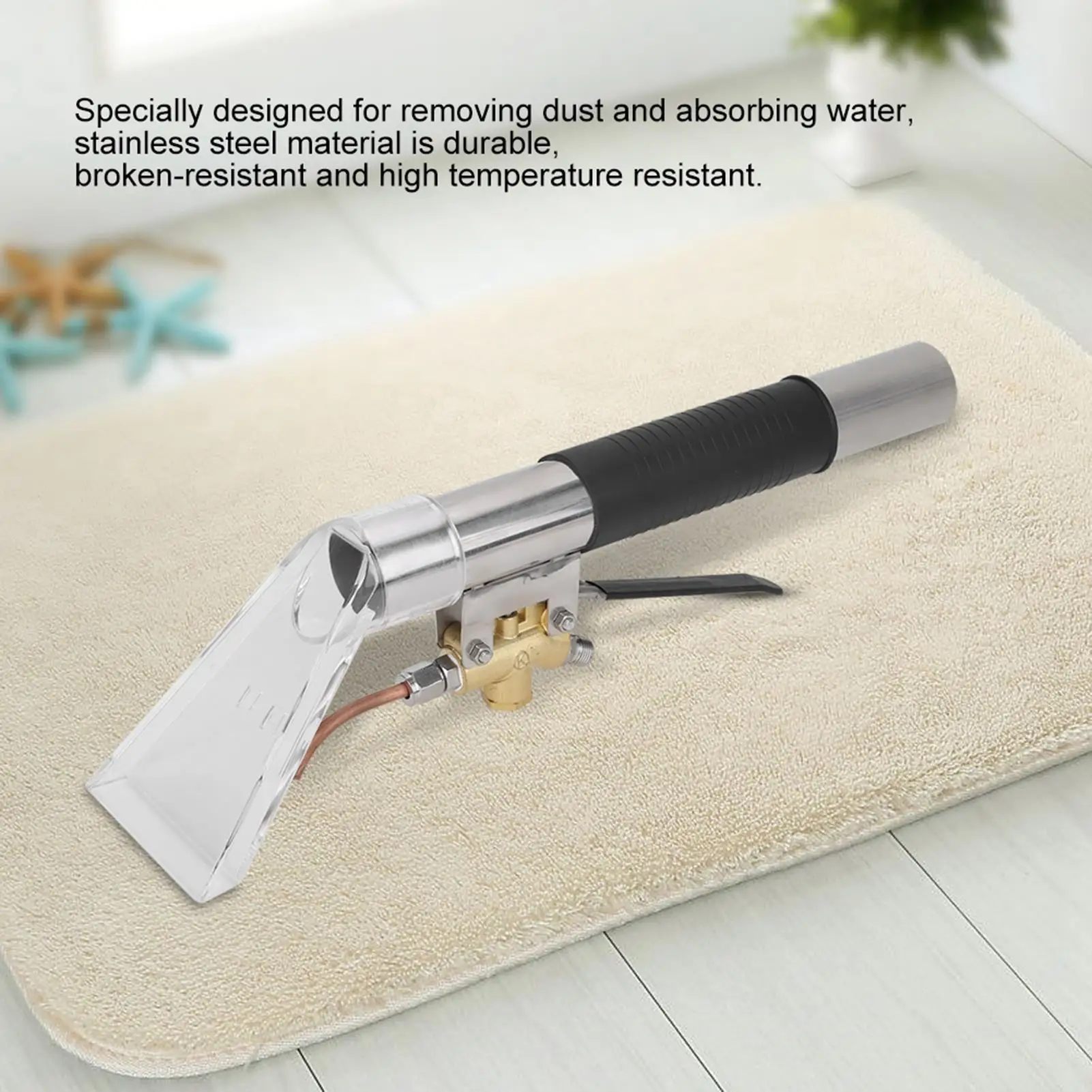 Auto Detail Wand for Carpet Cleaning - Furniture Extractor Hand Tool