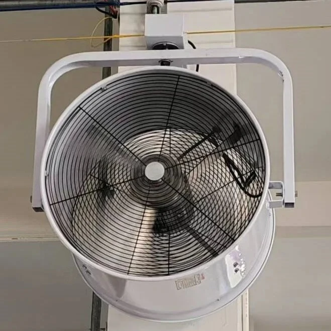 

24 28 32 36 Inches Wall Mounted Air Ventilation Fan Electric Warehouse Air Circulation Blower Ball Bearing Cast Iron Blade OEM