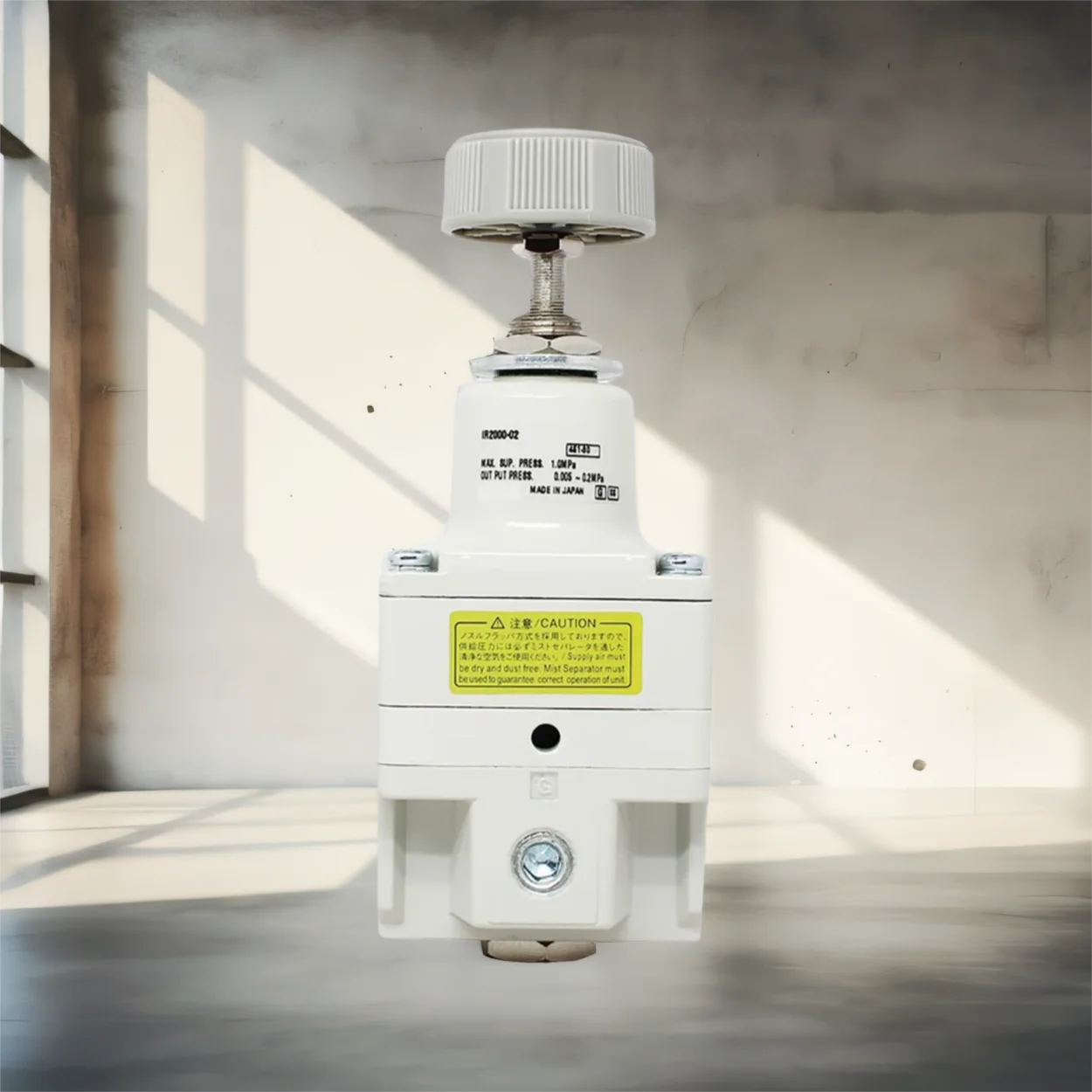 

Smc IR2000-02BG-A Pneumatic FRL Unit 1/4" PT with Pressure Gauge and Mounting Bracket, 3-in-1 Air Filter Regulator Lubricator