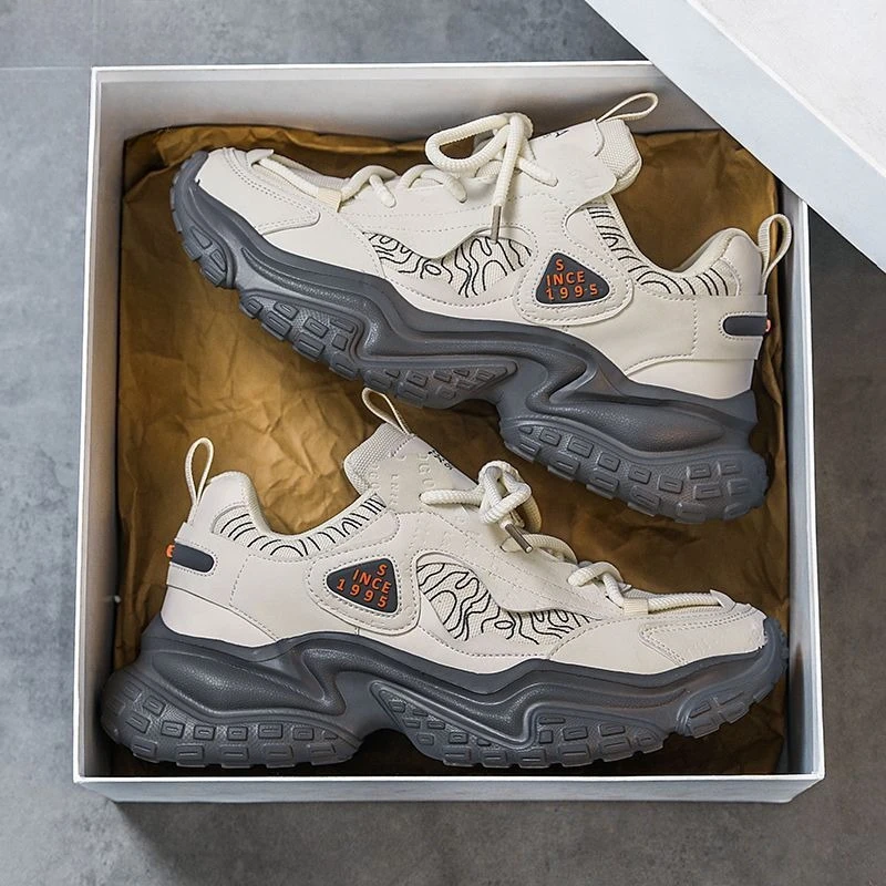 الاتجاه الجديد الاحذية للرجال شبكة تنفس الرياضة والترفيه حذاء رجالي مريح في الهواء الطلق أحذية رياضية للرجال #4