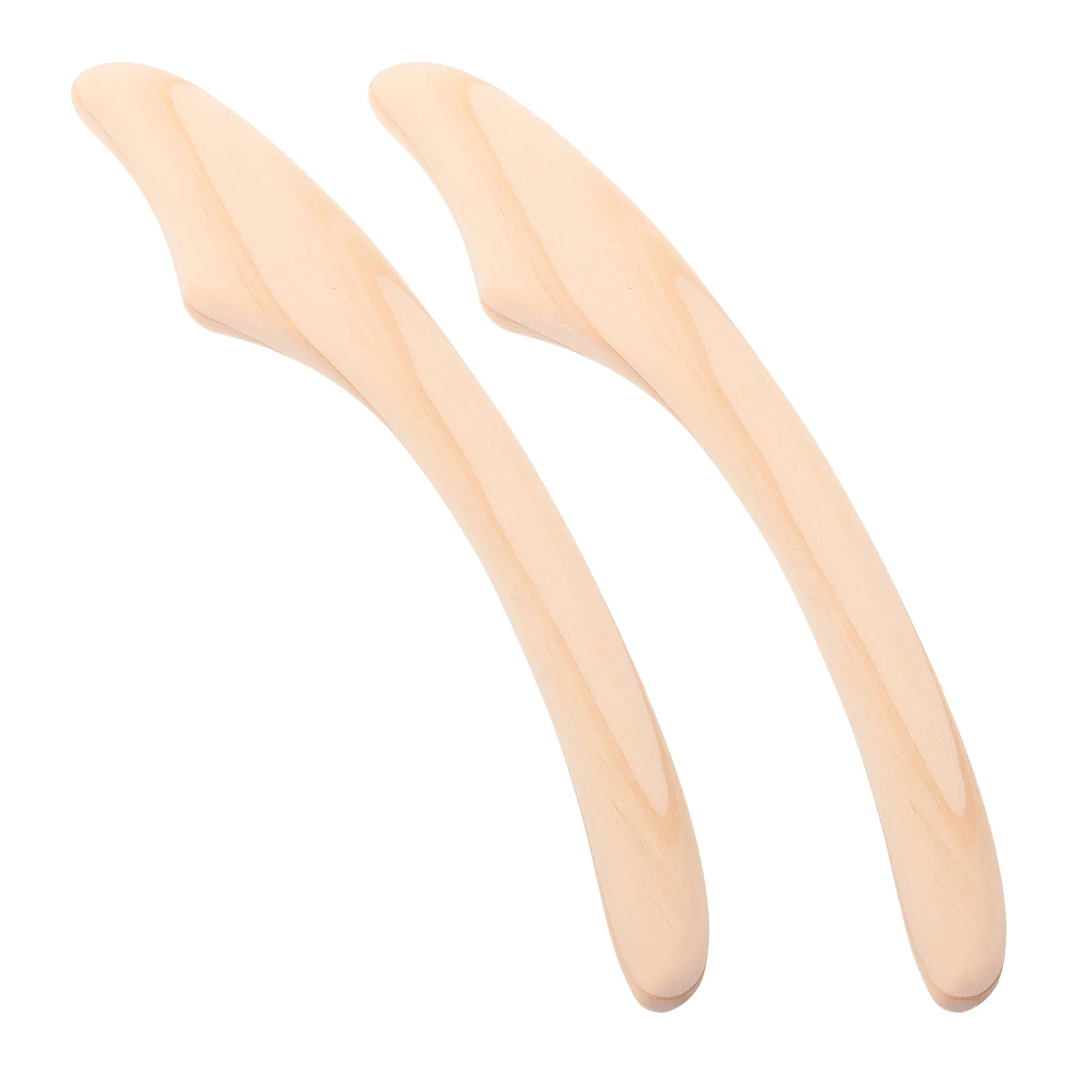 

2Pcs Face Sculpting Stick Wooden Body Massage Tool Gua Sha Acupoint Reflexology Facial Contouring Wand Wooden Facial