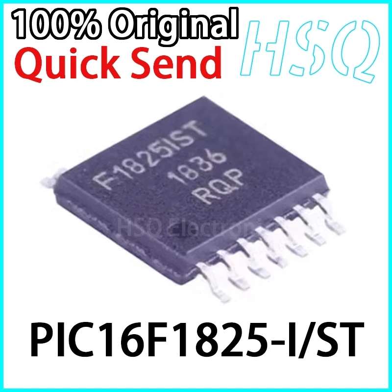 Original PIC16F1825-I/ST Silk Screen F1825IST PIC16F1824-I/ST F1824IST TSSOP-14 8-bit Microcontroller