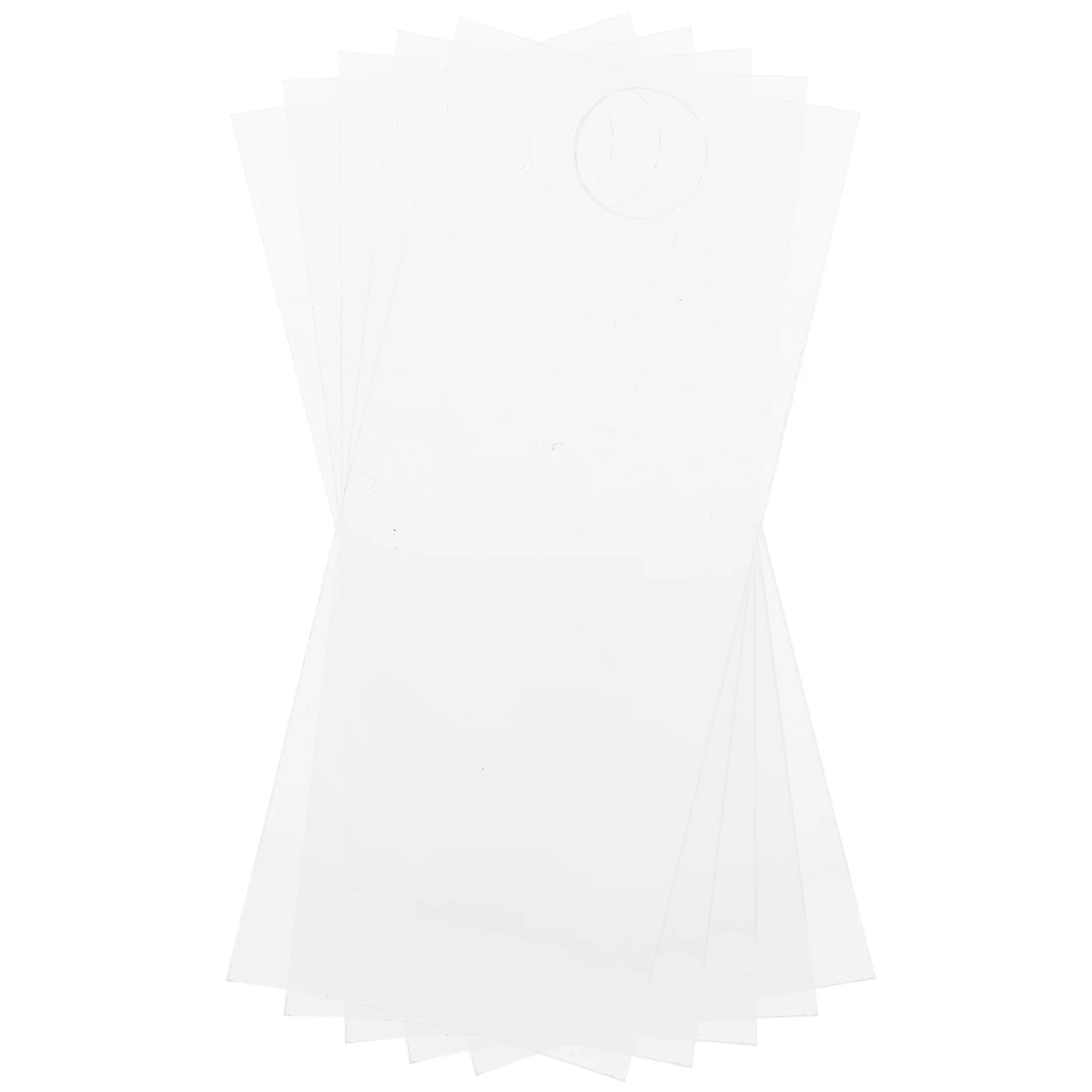 

5Pcs Sublimation Acrylic Name Plates Blank Tumblers Name Tags DIY Custom Tumbler Cup Tags Durable Practical Sublimation Blanks