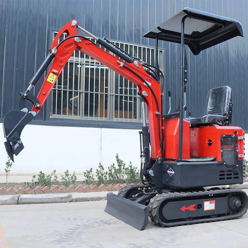 Mini Excavator 2 Ton 2.3 Ton Humanized Operation Panel Multi‑scene Mini Bagger Digger Small Crawler Excavators Orchard Soil Arra