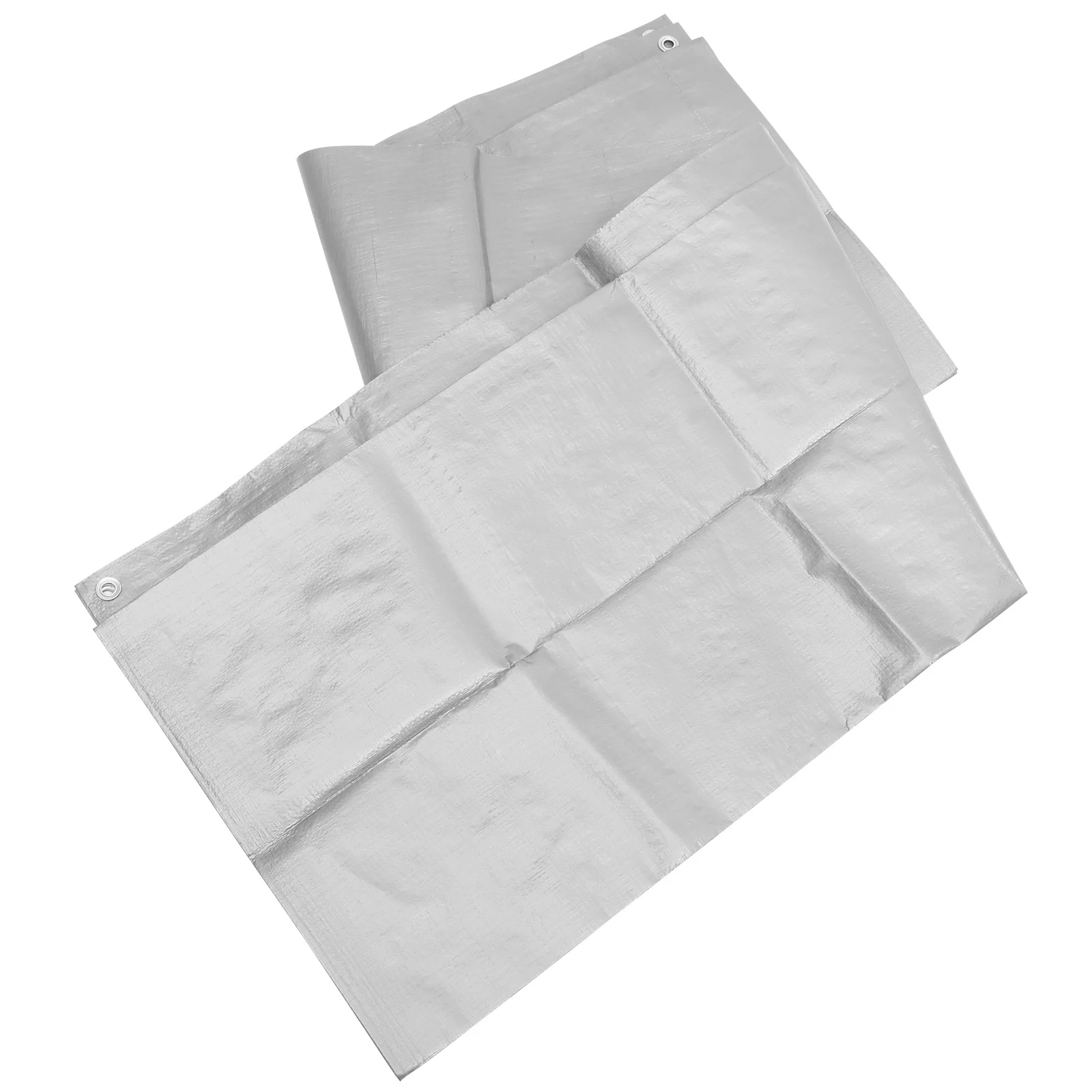 

2m*2m Waterproof Shade Cloth Heavy Duty PE Tarp Rainproof Sunproof Durable Metal Eyelets Outdoor Camping Cover Reusable