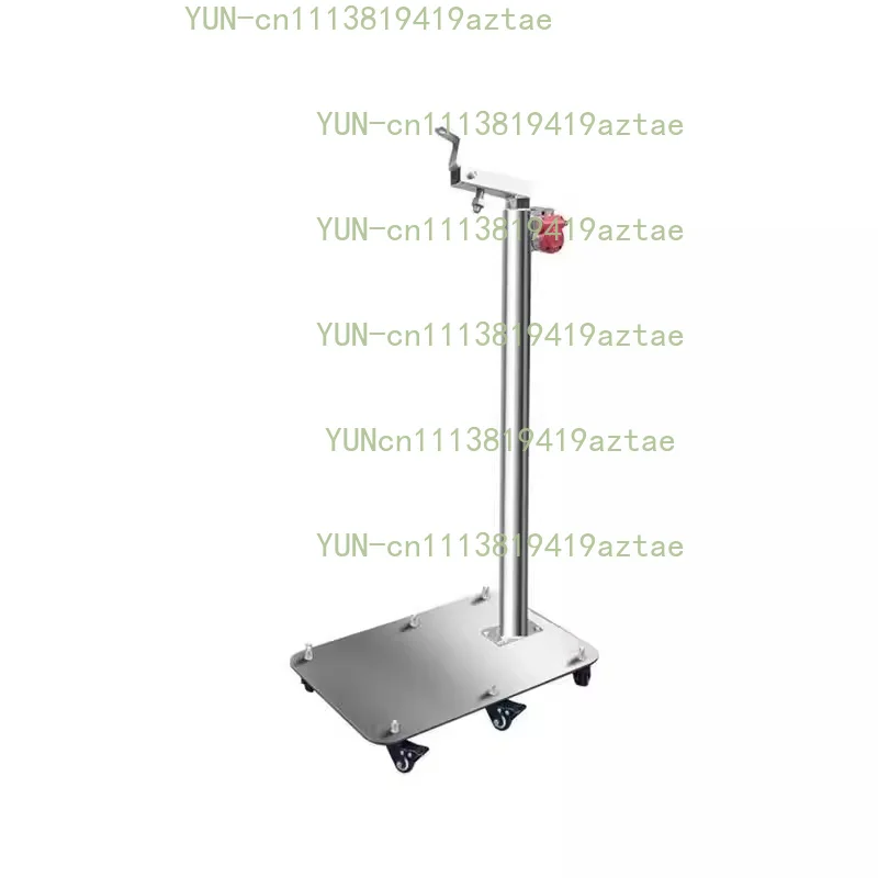 Enhanced Load-bearing Solid Doll Figure 3D Bracket, Lengthened Adjustable Height Mobile Six-wheel Lifting Stand