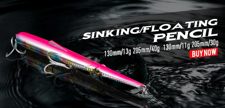 Kingdom Topwater Schwimmender Bleistift 110 mm/10 g 86 mm/6,5 g Künstliche Wobbeln Angelköder Jerkbaits Harte Köder Angeln für Wolfsbarsch – Detail 2