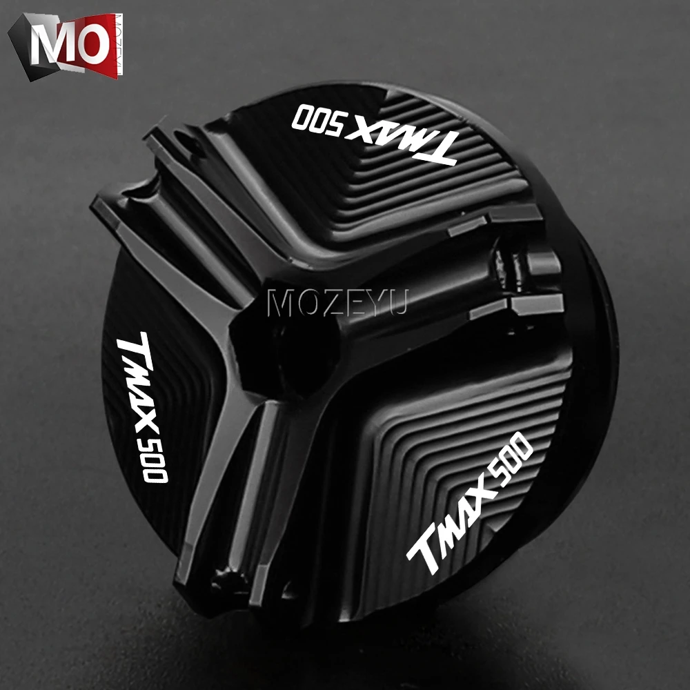 

Motorcycle Accessories CNC Engine Oil Filter Cap Plug Bolt Screw Cover For Yamaha T-MAX 560 530 500 TMAX 530 SX/DX TMAX560 T MAX