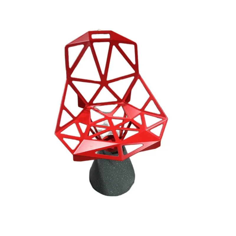 FRP hollow design chair fashion leisure single chair club negotiation chair