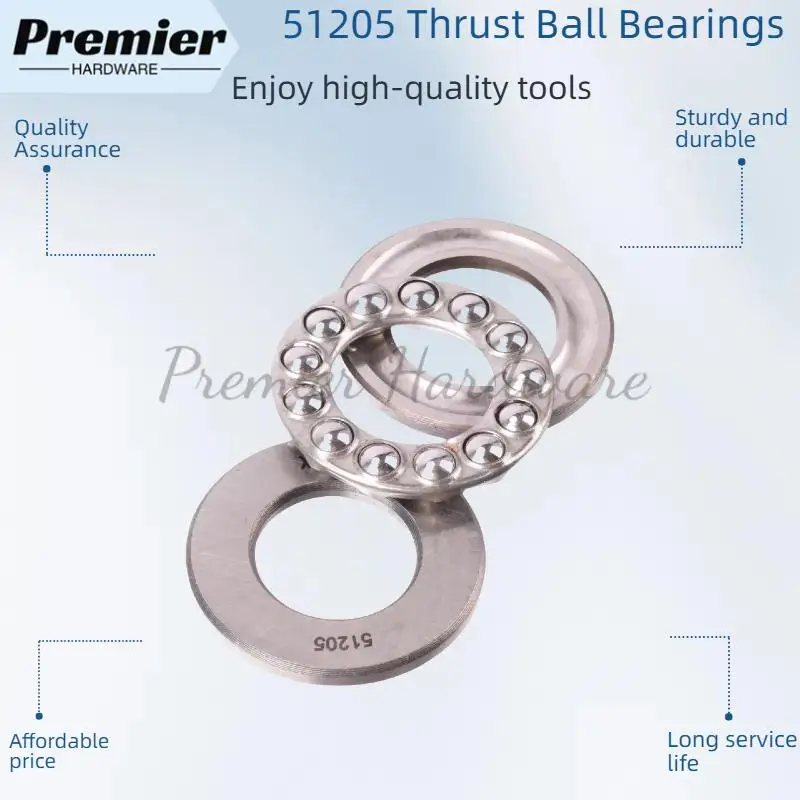 51205 محامل كروية محمل كروي ذو أخدود عميق لمولد Bearin أحذية تزلج محمل كروي